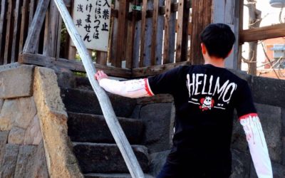Comfortable T-shirt by Hellmo Artwear