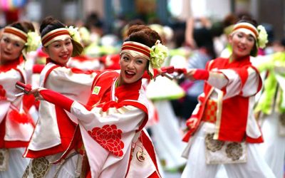 Kochi Prefectural Yosakoi Matsuri Event on August 9-12
